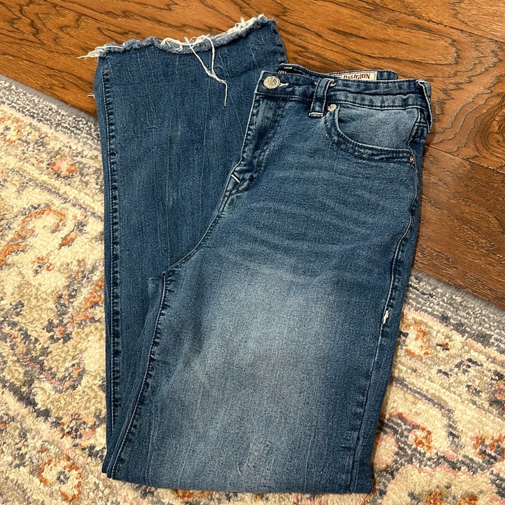 True Religion LEILA HIGH RISE WIDE LEG JEAN - 29
